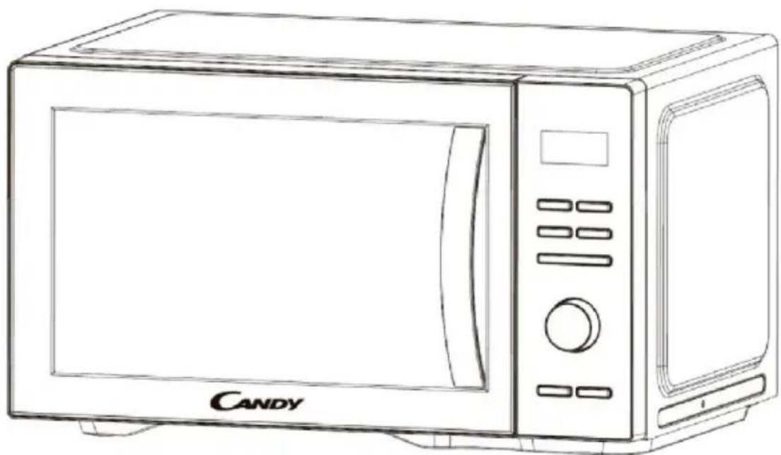 CANDY CMGA31EDLB - Mikrohullámú sütő HASZNÁLATI UTMUTATÓ - 1