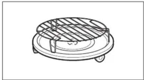 PROGRESS PM20810X - Einsetzen des Grillrostes - 1