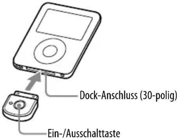 SONY DRBT160iK - Verbinden mit einem iPod - 1