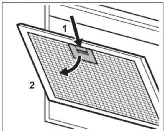 PROGRESS PDP9040E - Filtreyi temizlemek icin: - 1