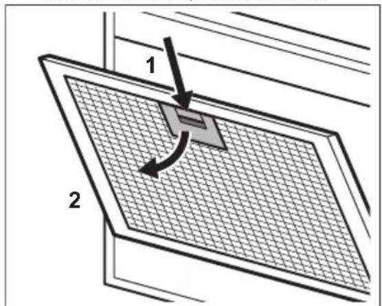 PROGRESS PDP9040E - Pour nettoyer le filtre : - 1