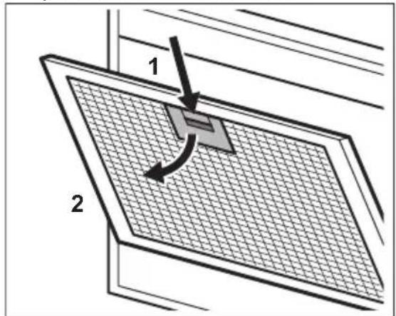 PROGRESS PDP9040E - Pentru curataarea filtrului: - 1