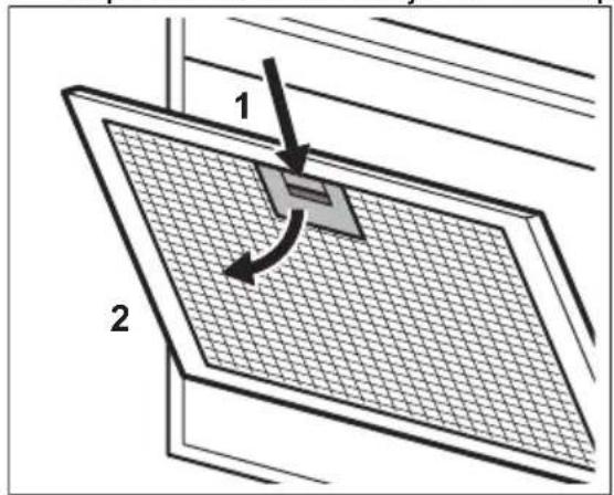 PROGRESS PDP9040E - Para limpiar el filtro: - 1