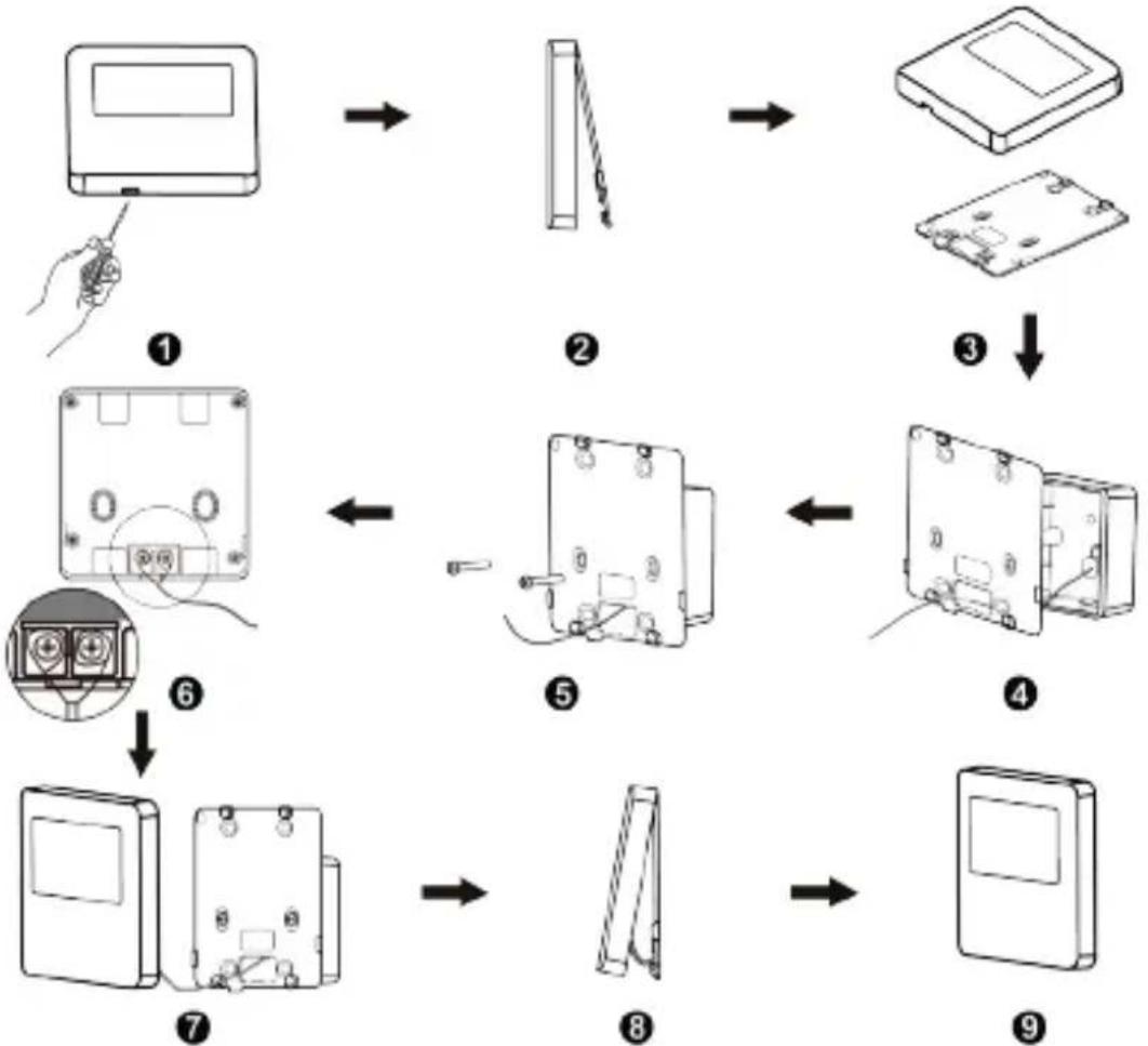 DAITSU ACD 30K DB - Exigences de raccordement électrique - 7