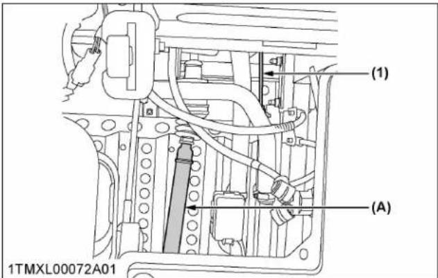 KUBOTA Sidekick RTVXG850 - Vérification de la durite et du tuyau de frein - 4
