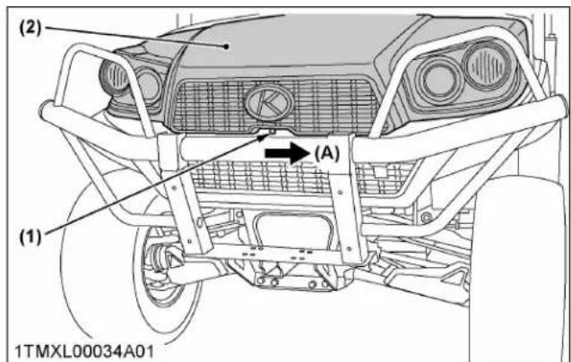 KUBOTA Sidekick RTVXG850 - Capot - 1