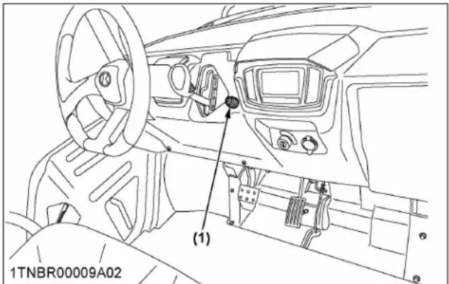 KUBOTA Sidekick RTVXG850 - Avertisseur sonore - 1