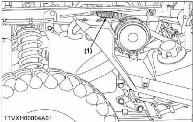 KUBOTA Sidekick RTVXG850 - Alimentation auxiliaire de la bobine de relais 2 - 1