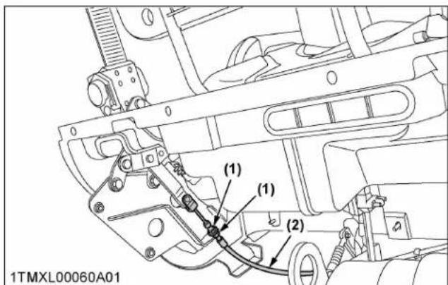 KUBOTA Sidekick RTVXG850 - Procédure de réglage - 2