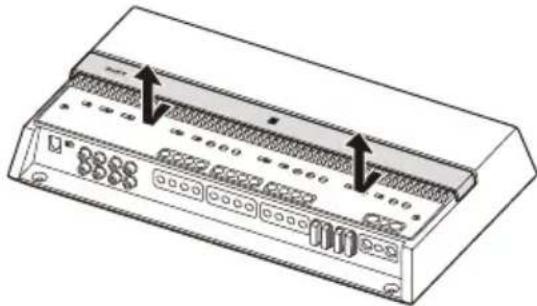 SONY XM5ES - Modification de l'orientation du capot du dissipateur thermique - 1