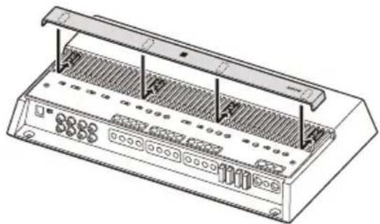 SONY XM5ES - Deorting van de afdekking van het koellichaaam aanpassen - 2
