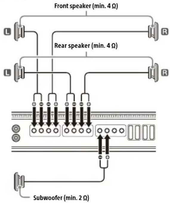 SONY XM5ES - speaker + 1 subwoofer system - 1