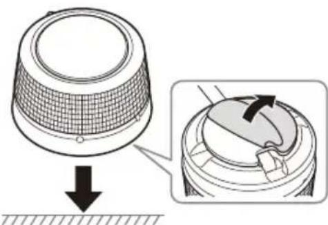 SONY XM5ES - Installing using the double-sided tape - 2