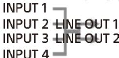 SONY XM5ES - LINE OUT MODE-omkopplare - 2