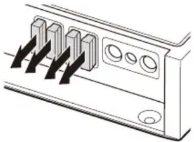 SONY XM5ES - De zekering verrangen - 1