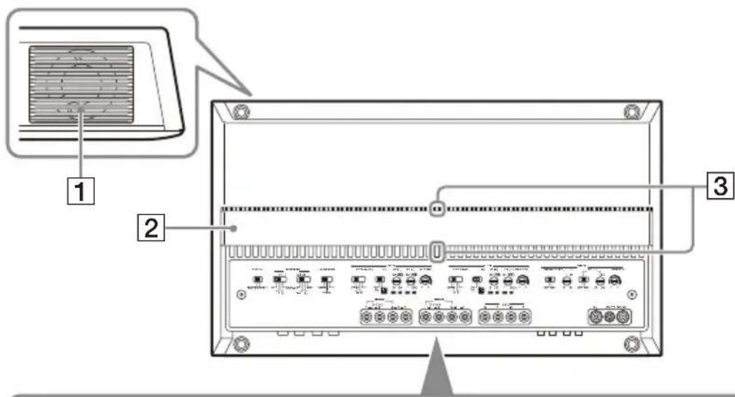 SONY XM5ES - Panel de control (panel superior) - 1