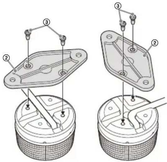 SONY XM5ES - Installing using the mounting bracket - 1