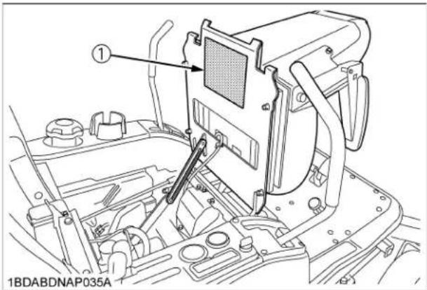 KUBOTA ZG227A354 - ÉTIQUETTES DE TABLEAU D'ENTRETIEN PÉRIODIQUE - 1