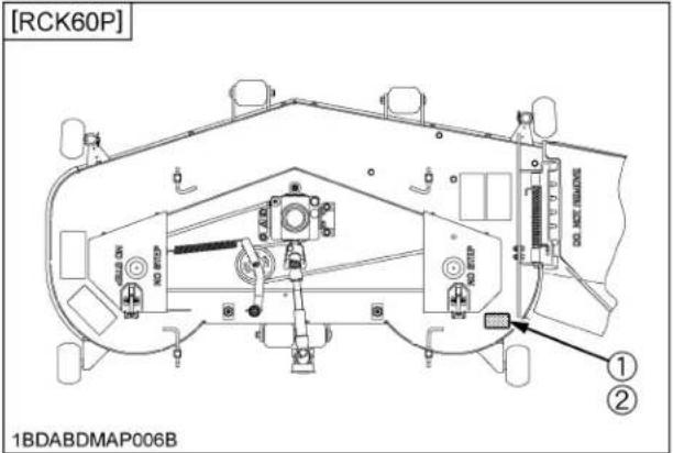 KUBOTA ZG227A354 - ENTRETIEN DE LA MACHINE - 6