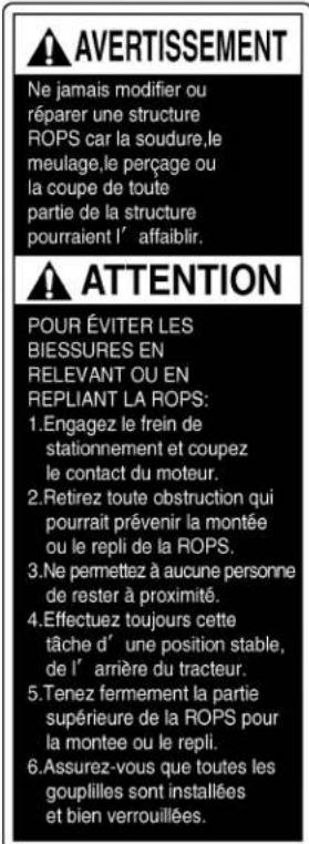 KUBOTA ZG227A354 - ATTENTION - 2