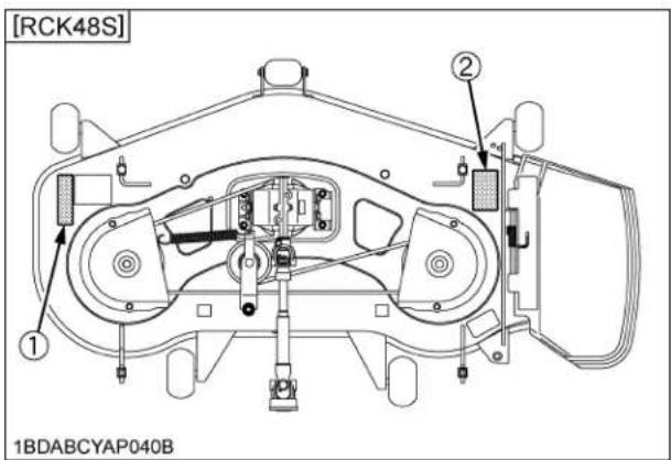 KUBOTA ZG227A354 - DANGER / POISON - 1