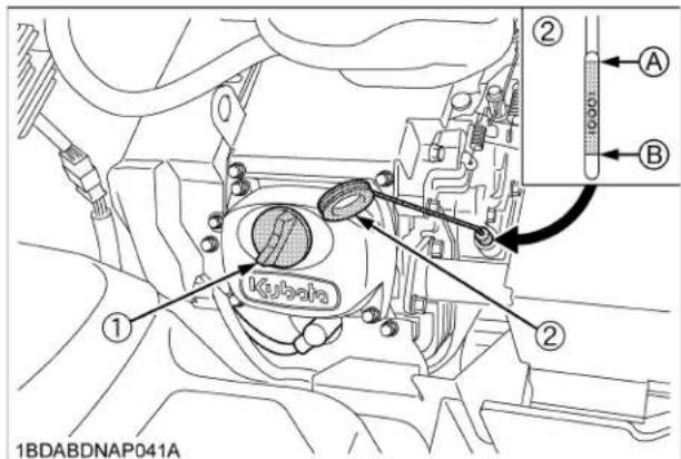 KUBOTA ZG227A354 - ATTENTION - 2
