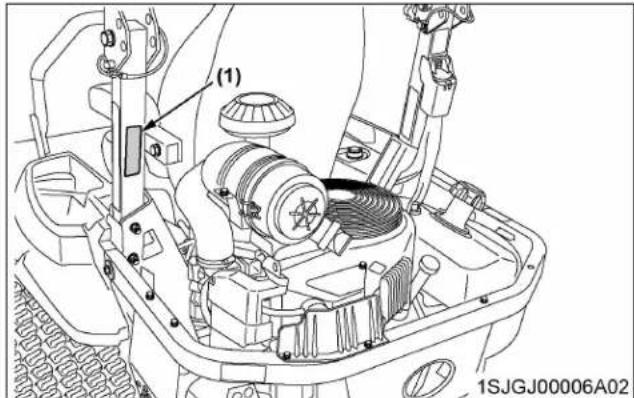 KUBOTA Z724 - ENTRETIEN DE LA MACHINE - 2