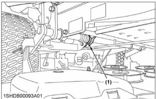 KUBOTA Z724 - AVERTISSEMENT - 1