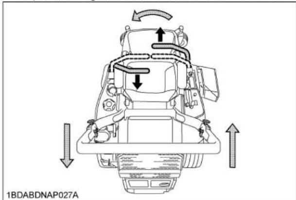 KUBOTA ZG227LA360 - VIRAGE SERRE VERS LA GAUCHE (ZERO): - 1