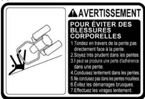 KUBOTA ZG227LA360 - POUR ÉVITER DES BLESSURES SÉRIEUSES OU LA MORT - 1