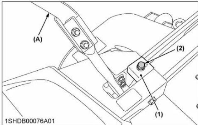 KUBOTA Z723 - HST au point mort - 2
