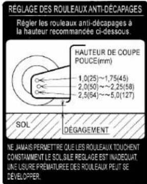KUBOTA Z723 - Réglage du boulon - 1