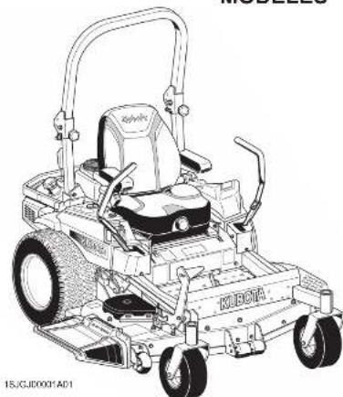 KUBOTA Z723 - TONDEUSE "ZERO TURN" - 1