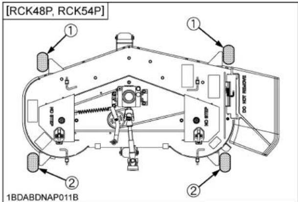 KUBOTA ZG327RPA360R - IMPORTANT : - 4