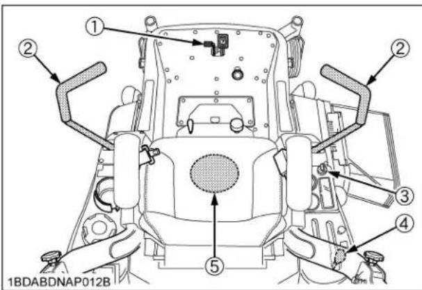 KUBOTA ZG327RPA360R - AVERTISSEMENT - 1