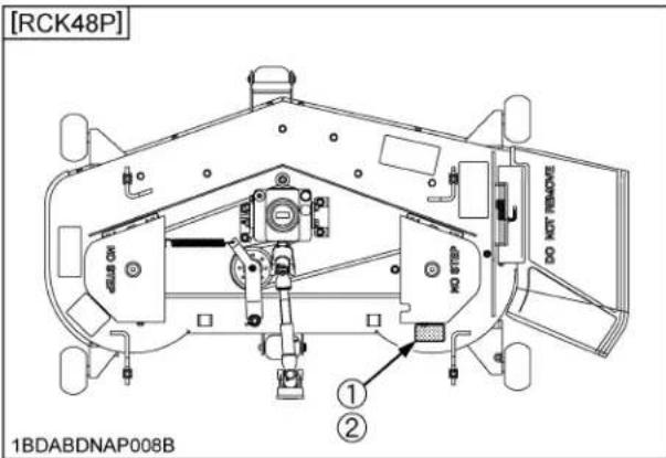 KUBOTA ZG327RPA360R - ENTRETIEN DE LA MACHINE - 4