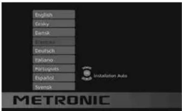 English Cesky Dansk Erttemaa Deutsch Pattiano Portugivets Español Svensk Installation Auto METRONIC