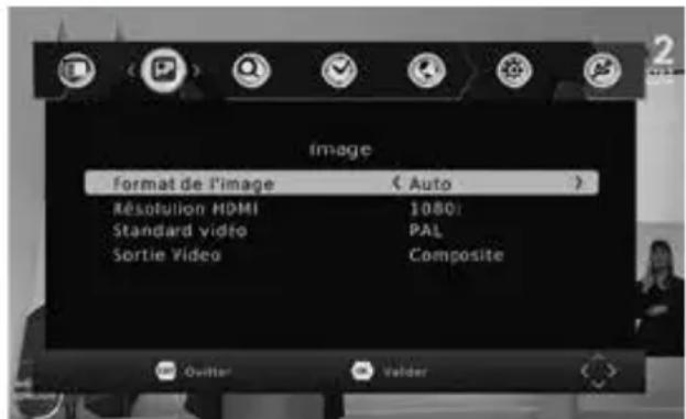 METRONIC zapbox EHD3 - - Réglages de l'écran - 1