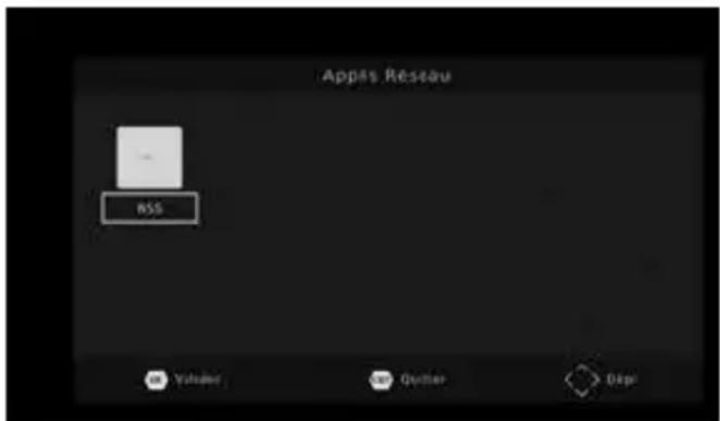 Appès Réséau RSS Volume Quitter OKP