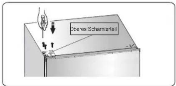 Oberes Schamierteil