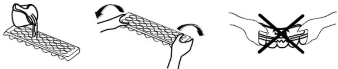 Rommer FV 250 A+ - (Dans certains modèles)le bac à glaçons - 1