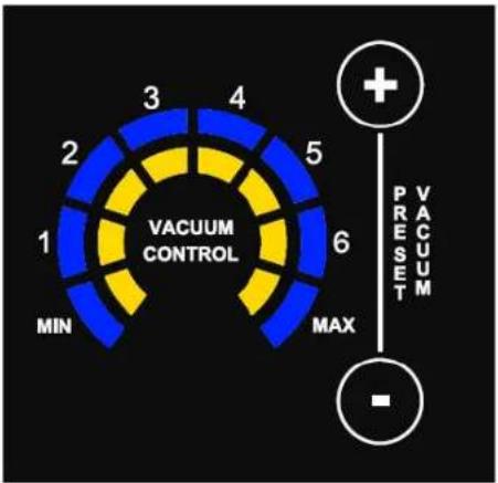 Magic Vac Jumbo 30 Premium - c. LED azules MÍN. MÁX. - 1
