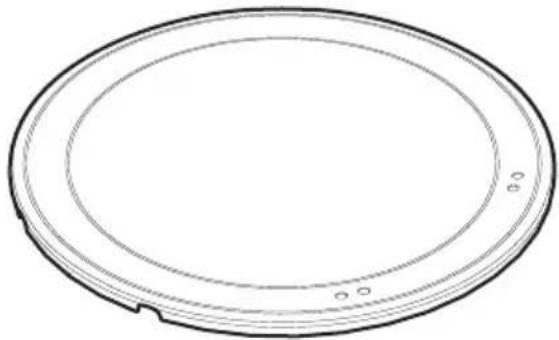 SMEG CX68MF8 - Couvercle plaque à pizza - 1