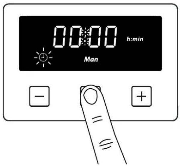 BELLING Cookcentre 100 - Setting the time of day - 1