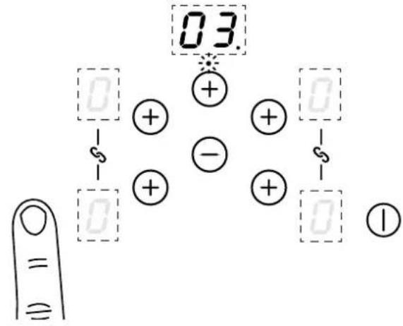 BELLING Cookcentre 100 - Setting the Minute minder - 2