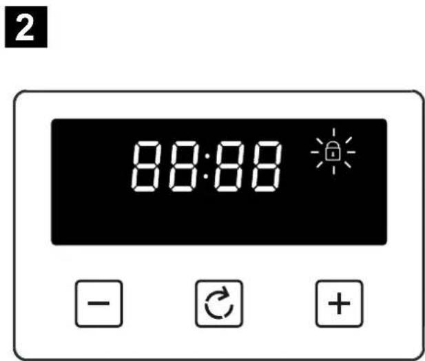 BELLING Cookcentre 100 - Aktivieren/Deaktivieren der Tastensperre - 2