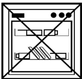 BELLING Cookcentre 100 - Cosa non fare - 3