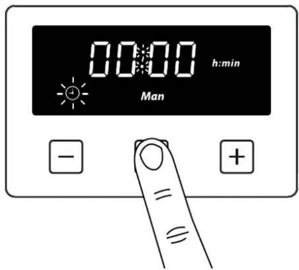 BELLING Cookcentre 100 - Réglage de l'horloge - 1