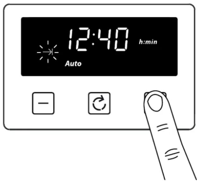 BELLING Cookcentre 100 - Het instellen van het einde van de bereidingsstijd (op een vastearend waarop de ovenuit moet gaan) - 2