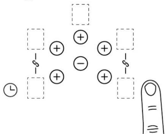 BELLING Cookcentre 100 - Press and hold the On/Off key to deactivate the appliance - 1